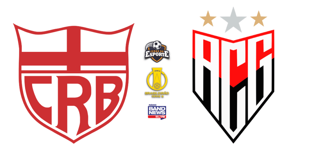 CRB x Atlético-GO pela Série B: escalações, transmissão, palpites, retrospecto e mais