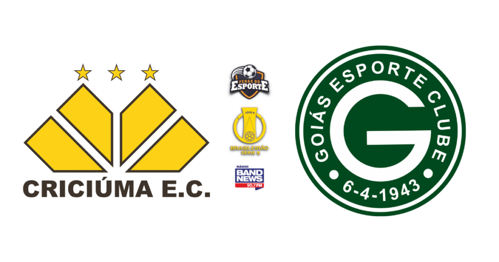 Criciúma x Goiás pela Série B: escalações, transmissão, palpites, retrospecto e mais